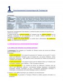 Th1 : L’intégration de l’entreprise dans son environnement