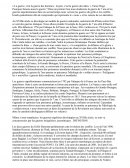 Pourquoi fait-on la guerre ?