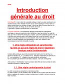 Introduction générale au droit