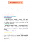 Introduction au droit civil