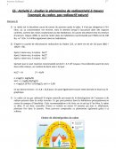 ES : Activité 2 : étudier le phénomène de radioactivité à travers l’exemple du radon, gaz radioactif naturel