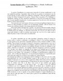 Lecture linéaire n°2 : « Les Colchiques », Alcools, Guillaume Apollinaire, 1913