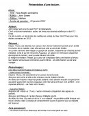 Fiche de lecture Nos Etoiles Contraires