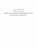 Veille projective - VOLVO doit-il accélérer le développement de sa propre voiture autonome ?