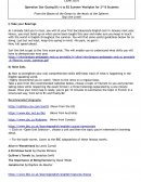 Operation Star Gazing B1(+) to B2 Summer Workplan for 2nd B Students