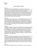 Histoire : Étude du documents