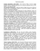 Recherches biographiques Baudelaire, Lautréamont et Corbière