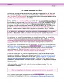 La forme juridique de l'état