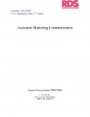 Assistante Marketing Communication