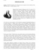 Fiche de lecture "De la liberté des Modernes comparé à celle des Anciens"