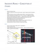 Incidents Reims – Conception et études