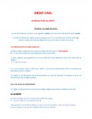 Introduction au droit civil