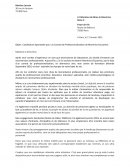 Lettre de Motivation Candidature Spontanée pour Contrat Pro Moniteur Educateur