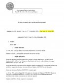 Analyse des arrêts suivants Cass. civ. 1ère, 4 décembre 2001 et Cass. com., 16 février 2022