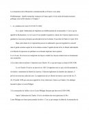 La restauration de la monarchie en France