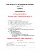 Droit administratif