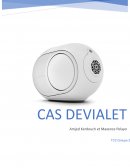 Etude de cas DEVIALET