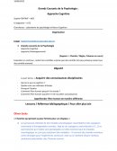 Corps humain et approfondissement