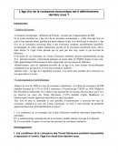 L'âge d'or de la croissance économique est-il définitivement dernière nous ?