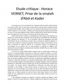 Etude critique : Horace VERNET, Prise de la smalah d’Abd-el-Kader