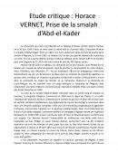 Etude critique : Horace VERNET, Prise de la smalah d’Abd-el-Kader