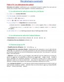 Ancien français - Morphologie nominale (Fiches)