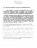En quel sens la révolution française est une révolution juridique ?