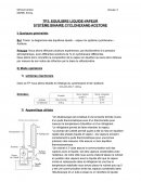 TP équilibre liquide vapeur