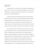 Lettre manuscrite Auxiliaire de Puériculture