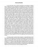 Commentaire de texte Descartes, Lettre à Reneri pour Pollot, avril ou mai 1638