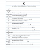 Les nombres rationnels (Fractions et nombres décimaux)