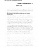 Droit en pratique : Dahlia noir
