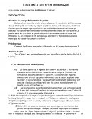 Analyse linéaire La Loreley