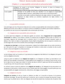 La responsabilité contractuelle et extracontractuelle