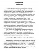 Commentaire de L'albatros de Baudelaire