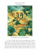 Georges Braque, Le Viaduc à l'Estaque, 1908, Mnam