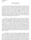 Sujet de réflexion sur la mode (français)