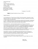 Lettre de motivation pour université