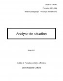 Analyse de situation compétence 7