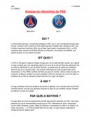 Analyse Rebranding PSG.