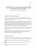 L’œuvre littéraire [...] ne s’impose pas seulement comme un objet de jouissance ou de connaissance, elle s’offre à l’esprit comme un objet d’interrogation, d’enquête, de perplexité