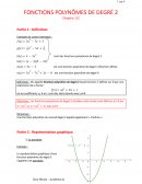 Fonction polynôme de degré