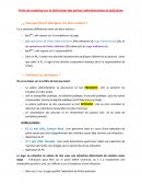 Distinction police administrative/police judiciaire