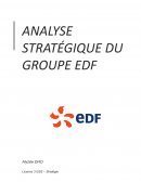 Analyse Stratégique EDF