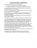 Travail de recherche sur le Palais Bourbon