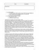 Dissertation préparation épreuve SES BAC