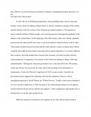 How effective was the American government’s response in maintaining freedom and slavery in the first half of the 19th century?