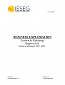 Business exploration, examen de rattrapage