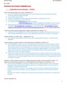 BTS NDRC : travaux sur la politique commerciale
