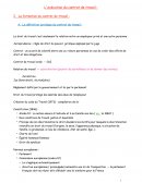 L'exécution du contrat de travail